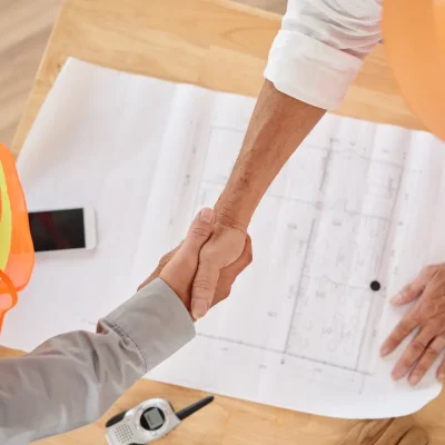 Contrato de manutenção predial firmado entre profissionais