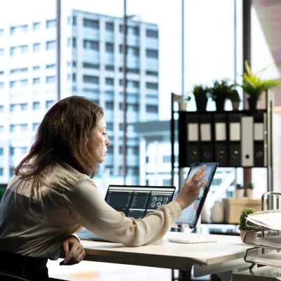 Sistema para administração de condomínios em uso no escritório