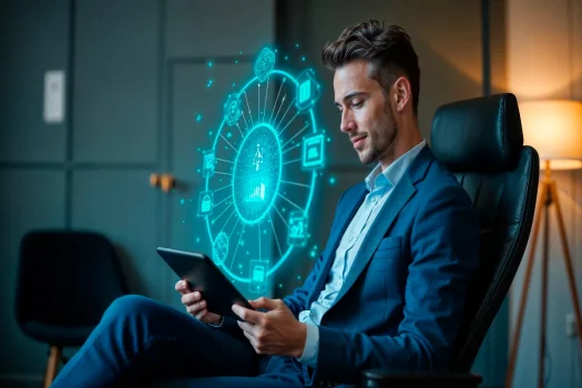 Transformação digital na administradora com uso de tecnologia