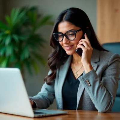 Atendimento ao cliente da administradora em ação