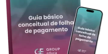 Capa E-book guia básico conceitual de folha de pagamento